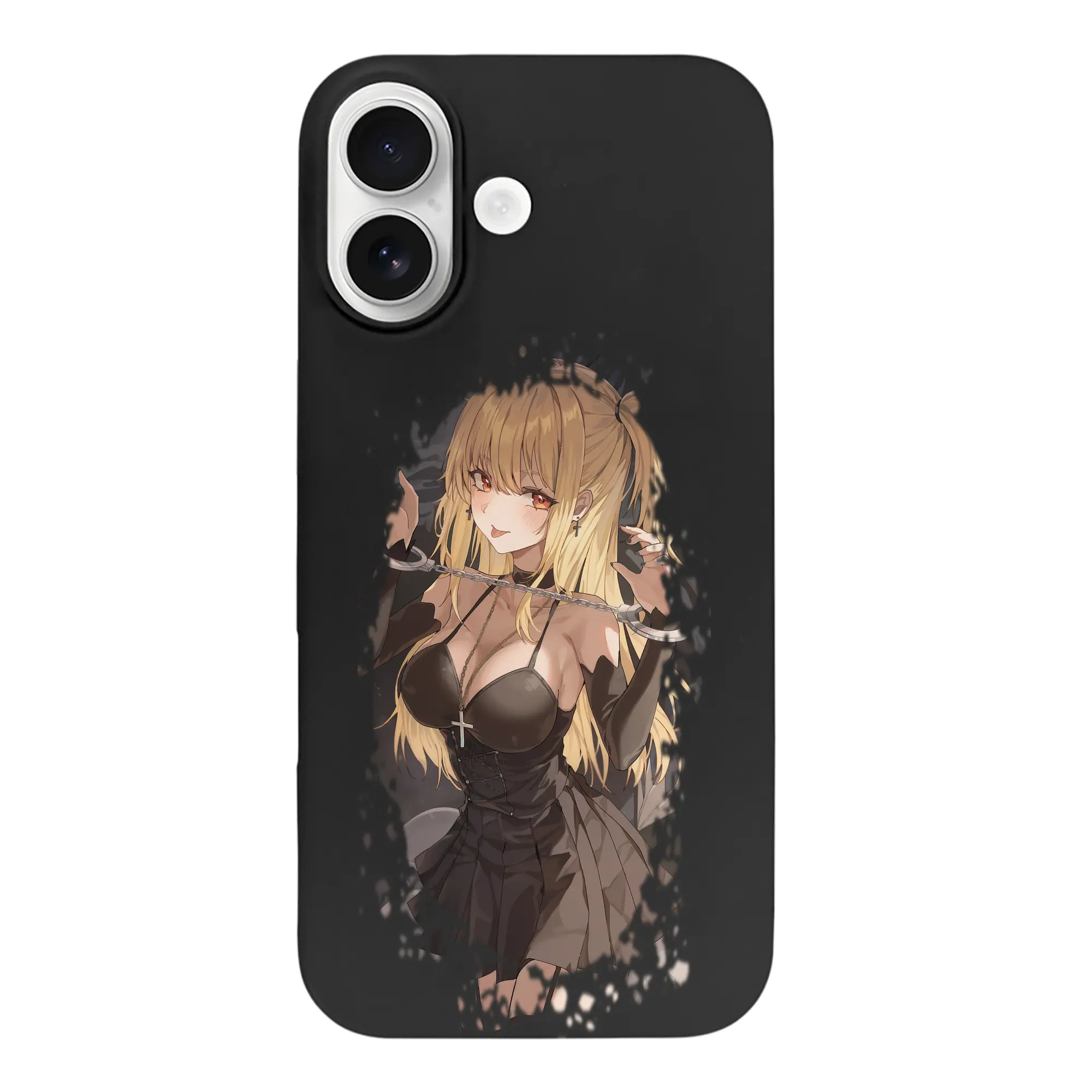 デスノート グッズ,弥海砂 - iPhone 17 シリーズ シリコンケース 薄型 耐衝撃 指紋防止 ソフトタッチカバー 精密フィット 傷防止 保護ケース iPhone 17/17 Air/17 Pro/17 Pro Max 対応